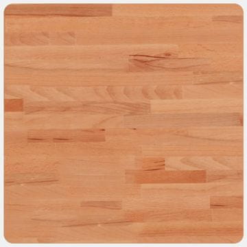 Vidaxl Stolna ploča 50x50x1,5 cm četvrtasta od masivne bukovine