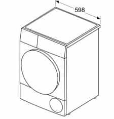 Bosch WQG14500BY sušilica s toplinskom pumpom