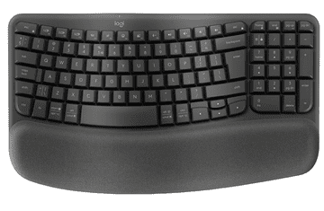 Logitech Wave Keys bežična tipkovnica, SLO g., grafitna (920-012304)