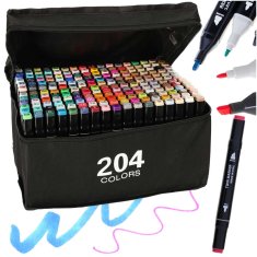 Ikonka Dvostrani alkoholni markeri u kutiji 204 kom