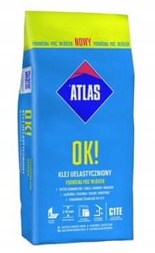 Atlas Elastizirano ljepilo za pločice, klasa C1TE, 5 kg