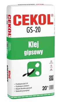 CEKOL Gipsano ljepilo za gipsane ploče GS-20 20 kg