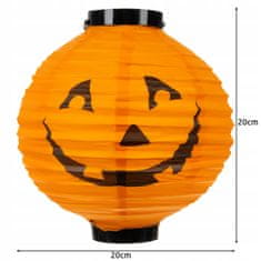 Malatec Ukrasna sklopiva LED lampa bundeva 20cm