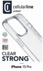 CellularLine Cellularline Clear Duo maskica za Apple iPhone 15 Pro (CLEARDUOIPH15PROT)