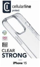CellularLine Cellularline Clear Duo maskica za Apple iPhone 15 (CLEARDUOIPH15T)