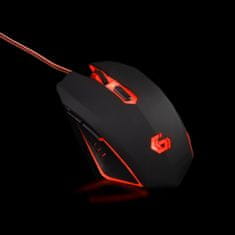 Gembird MUSG-001-B LED igrački miš crno/plavi