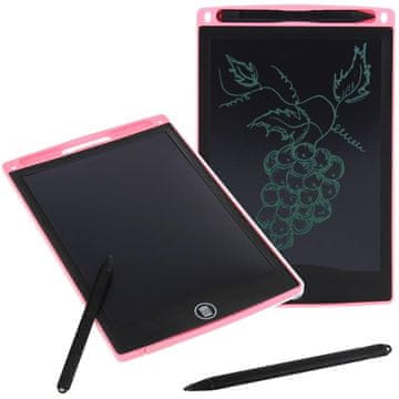 Nobo Kids Grafički tablet za crtanje i pisanje za djecu 8,5" + olovka - roza