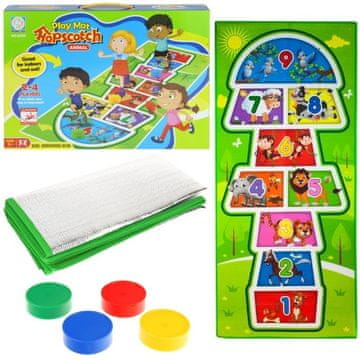 Nobo Kids VELIKA PODLOGA ZA SKAKANJE 200x90 KRUGOVA