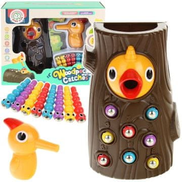 Nobo Kids Arkadna igra Uhvati kukca Magnetski djetlić Kukac 8 kukaca