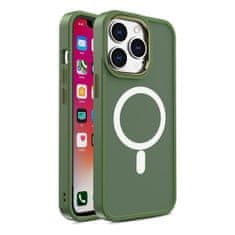 MG Color Matte MagSafe maska za iPhone 14, zeleno