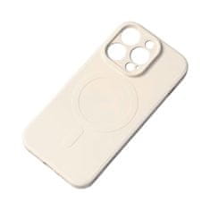 MG Silicone MagSafe maska za iPhone 15, bež