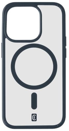 cellularline zaštitna stražnja maskica ​​Pop Mag stražnja maskica ​​s Magsafe podrškom za Apple iPhone 15 Pro Max prozirna / plava POPMAGIPH15PRMB