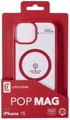 CellularLine MagPure stražnja maskica ​​s Magsafe podrškom za Apple iPhone 15, prozirna (POPMAGIPH15R)