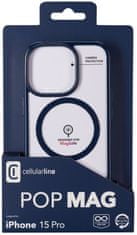 CellularLine MagPure stražnja maskica ​​s podrškom za Magsafe za Apple iPhone 15 Pro, prozirna (POPMAGIPH15PROB)