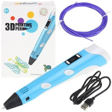 Nobo Kids 3D OLOVKA POČETNI KOMPLET ZA 3D PRINTER S PLA FILAMENTNIM ULOŽCIMA