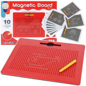 Nobo Kids KREATIVNA MAGNETSKA PLOČA MAGPAD ZNIKOPIS 748 KUGLICA XXL ŠABLONE