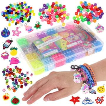 Nobo Kids GUMICE ZA IZRADU NARUKVICA LOOM BANDS KREATIVNI KOMPLET KROSNO 11880 EL