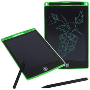 Nobo Kids Grafički tablet za crtanje i pisanje za djecu 8,5" + olovka - zelena