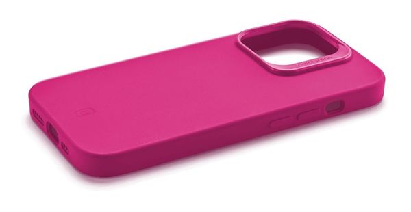 Cellularline maskica za Apple iPhone 15, silikonska, ružičasta (SENSATIONIPH14P)