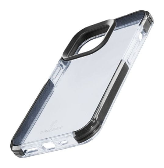 CellularLine Tetra Force Shock-Twist maskica za Apple iPhone 15, 2 razine zaštite, prozirna (TETRACIPH13T)