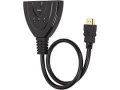Verkgroup Adapter HDMI splitter razdelilec 3 kanali 4K 50cm