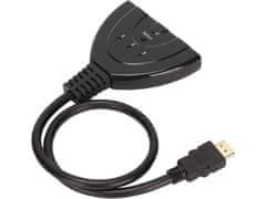 Verkgroup Adapter HDMI splitter razdelilec 3 kanali 4K 50cm