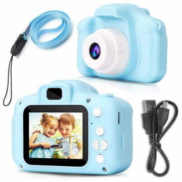 Dexxer Dječji digitalni fotoaparat LCD SD 450Mah USB moder