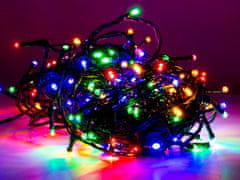 Pollin Novogodišnji lanac svjetla 240 LED RGB 24m - 8 funkcija