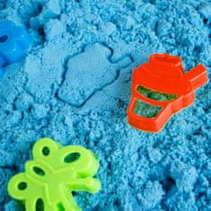 Kruzzel Postavite kreativni kinetički pijesak 2kg + sandbox i modeli