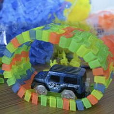 Kruzzel Električni automobil 45 mm LED plava