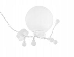 Malatec Božićna svjetla svjetlosna zavjesa 108 LED RGB 8 funkcija USB kuglice