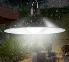Malatec 2x solarno viseće 80W LED svjetiljke hladno bijelo 3600mAh IP44