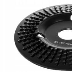 BIGSTREN Rašpica poliranje drva 125 mm nagiba