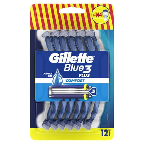 Gillette Blue3 Comfort set britvica za jednokratnu upotrebu, 12/1