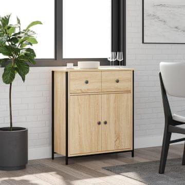 Vidaxl Ormarić, hrast Sonoma, 70x30x80 cm, materijal na bazi drva