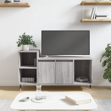 Vidaxl TV stalak, sivi hrast sonoma, 100x35x55 cm