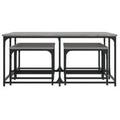 Vidaxl Uklapajući stolići za kavu 5 kom boja hrasta sonome drveni