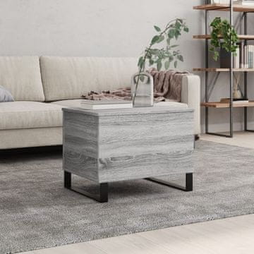 Vidaxl Klub stolić, sivi hrast sonoma, 60x44,5x45 cm