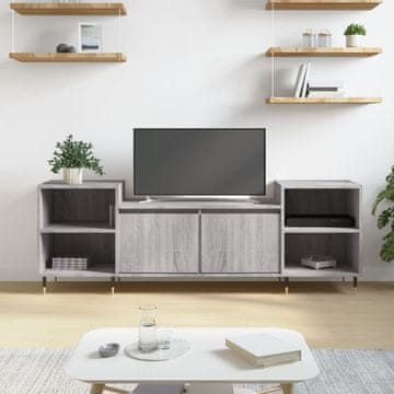 Vidaxl TV stalak, sivi hrast sonoma, 160x35x55 cm