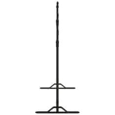 Vidaxl Stalak za pozadinu crni 254 x 243 cm čelični