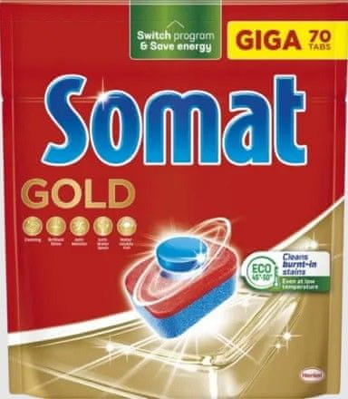 Somat Gold tablete za perilicu posuđa, 70/1