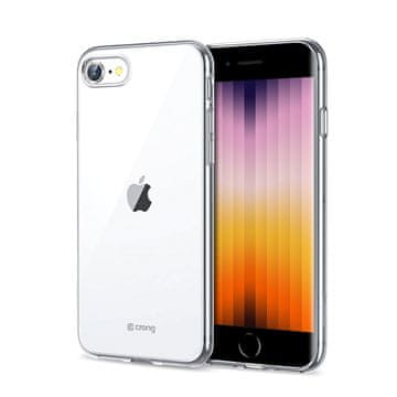 Crong Crystal Slim Cover - Futrola za iPhone SE (2022/2020) / 8 / 7 (prozirna)