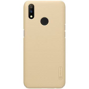 Nillkin Super Frosted Shield - maskica za Realme 3 Pro (Realme X Lite) (zlatna)