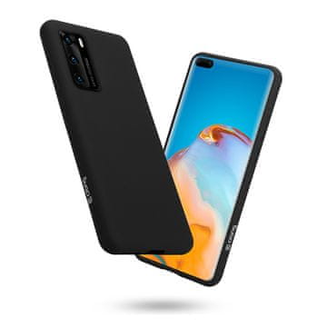 Crong Color Cover - Futrola za Huawei P40 (Crna)