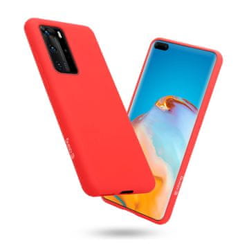 Crong Color Cover - Futrola za Huawei P40 Pro (Crvena)