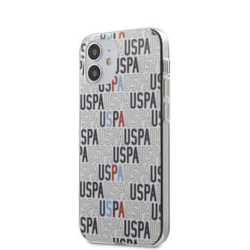 US Polo Assn Logo Mania - Futrola za iPhone 12 Mini (bijela)