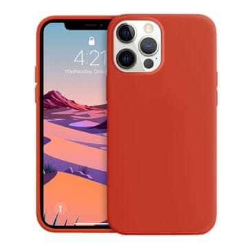 Crong Color Cover - Futrola za iPhone 12 Pro Max (Crvena)