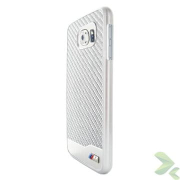 Bmw Tvrda maska od karbona i aluminija za M Edition - maska za Samsung Galaxy S6 (srebrna)