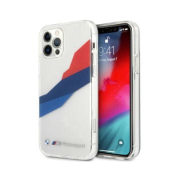 Bmw Motorsport Tricolor - Futrola za iPhone 12 Pro Max (Prozirna)