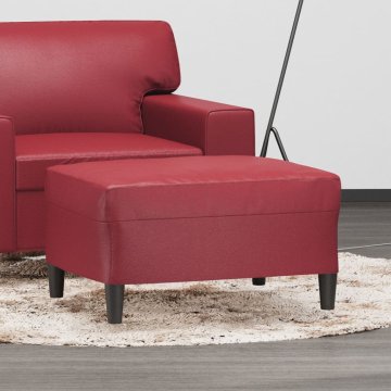Vidaxl Tabure boje vina 70x55x41 cm umjetna koža